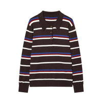 Iris | striped knit top