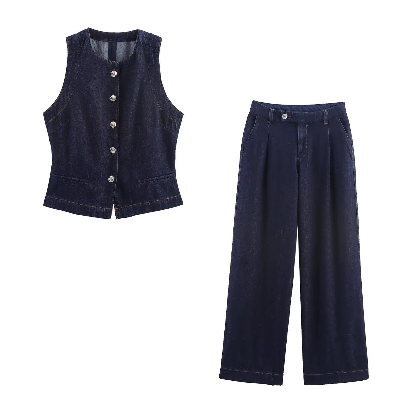 Hattie | denim matching set