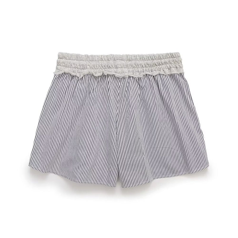 Stella | striped drawstring shorts
