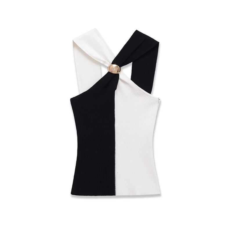 Francesca | halter crop top