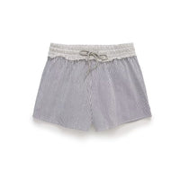 Stella | striped drawstring shorts