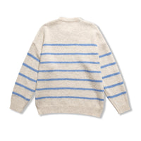 Caitlin | striped knit top