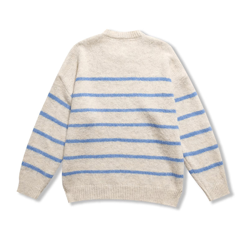 Caitlin | striped knit top