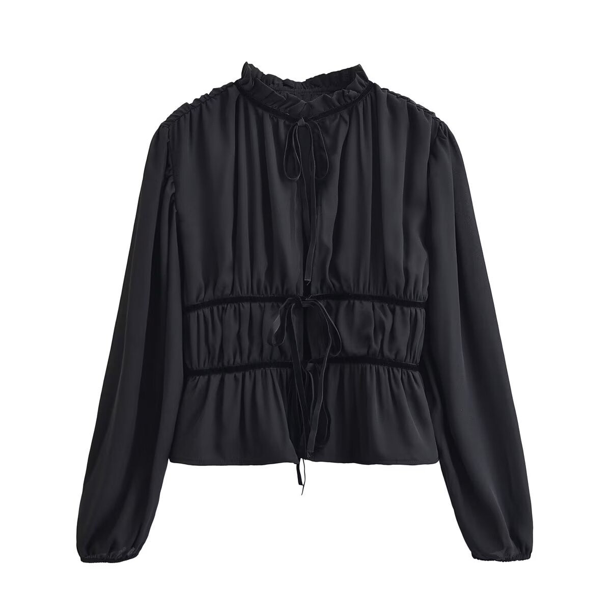 Anya | tie front top