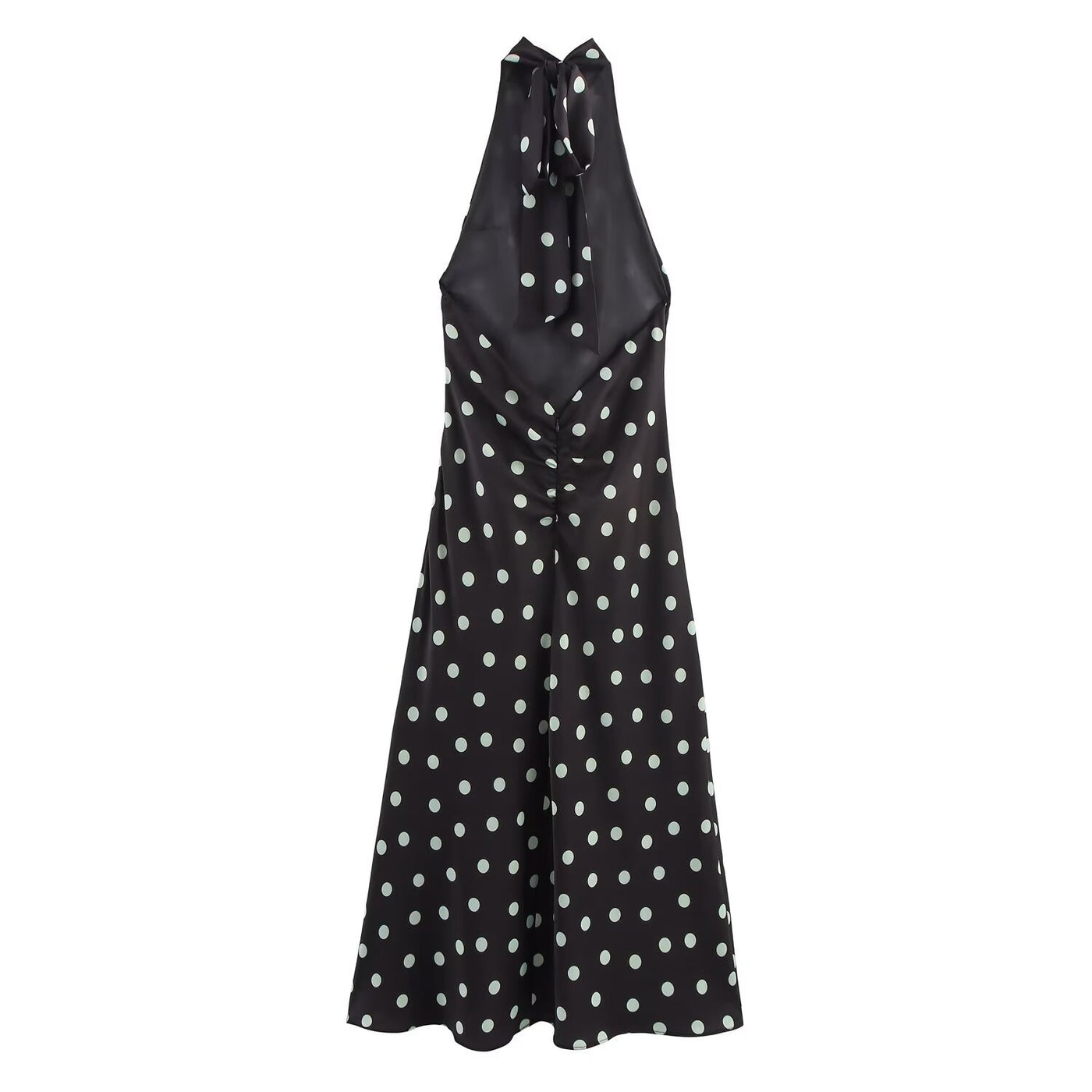 Caitlin | polka dot maxi dress