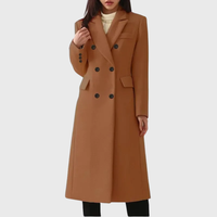 Dorothea coat in Dark Brown