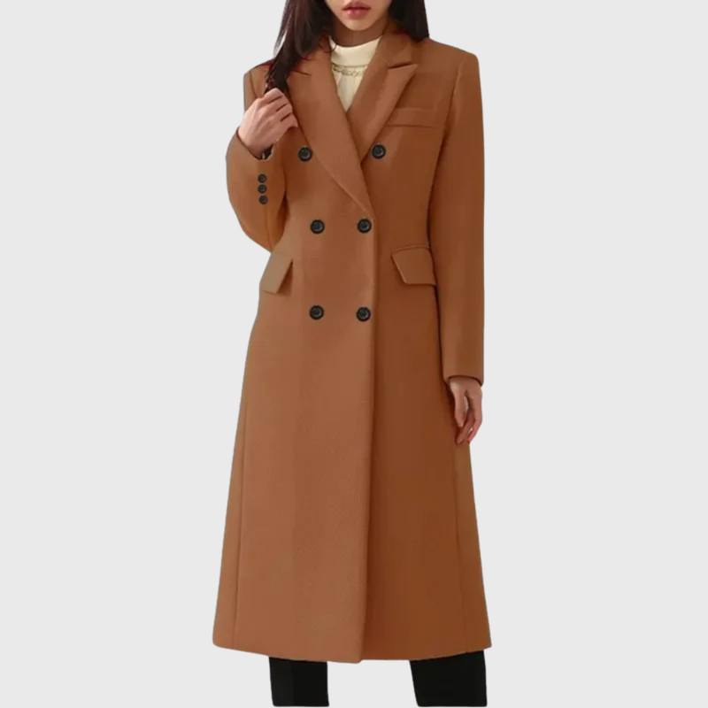 Dorothea coat in Dark Brown