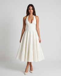 Rafaella | Sleeveless A-Line Midi Dress