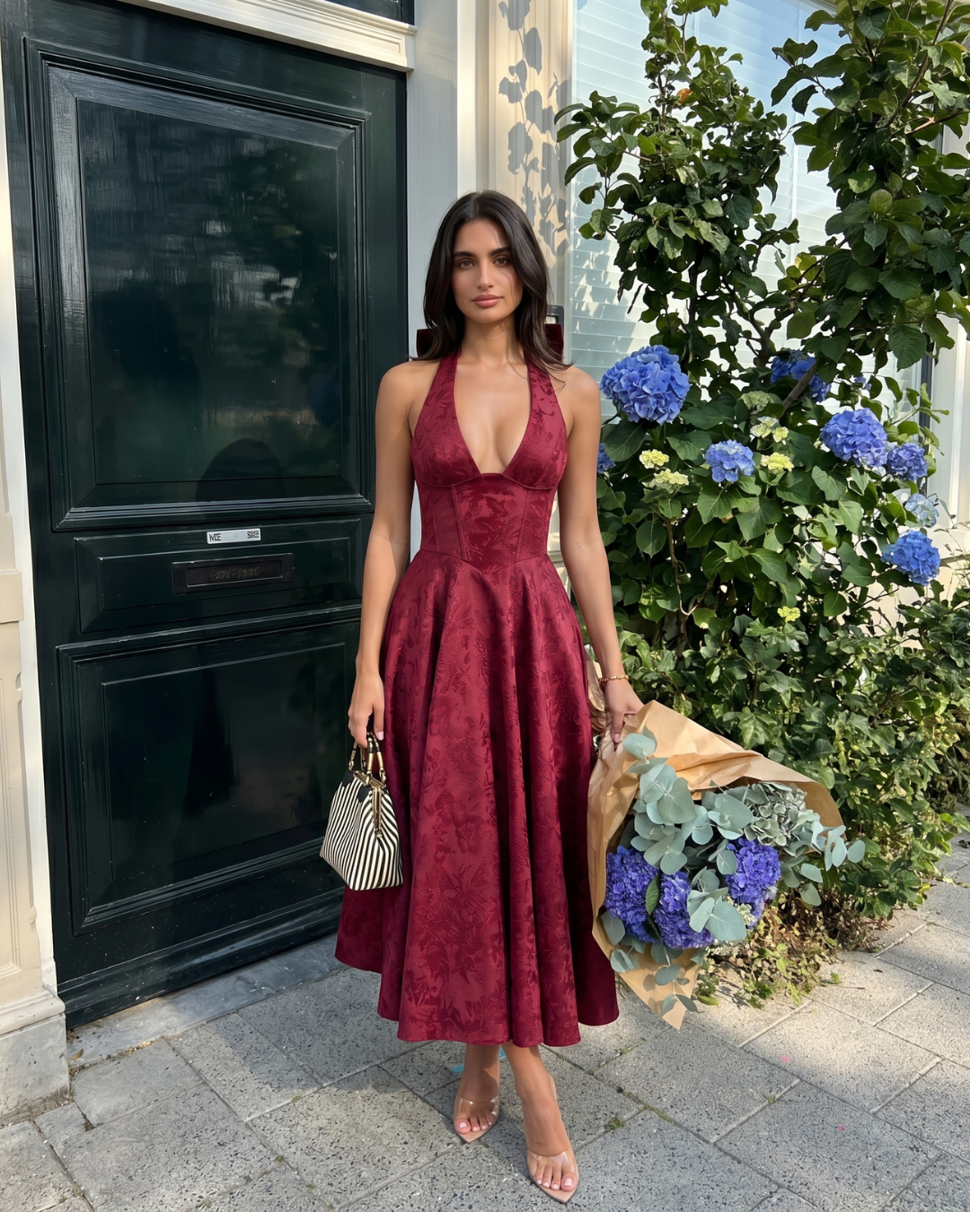 Rafaella | Sleeveless A-Line Midi Dress