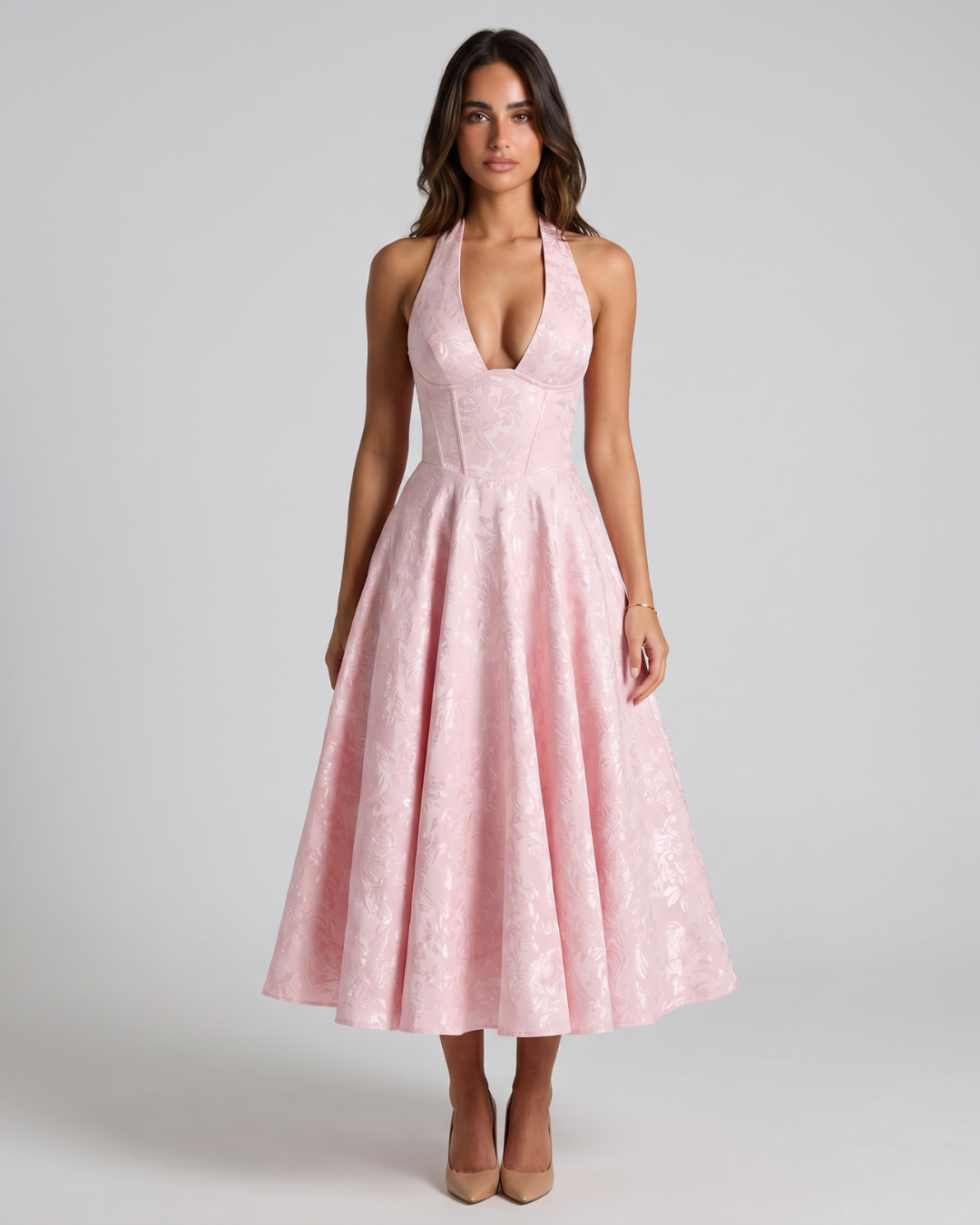 Rafaella | Sleeveless A-Line Midi Dress
