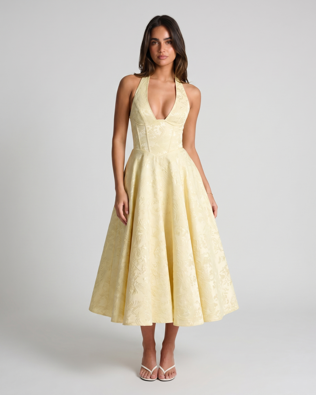 Rafaella | Sleeveless A-Line Midi Dress