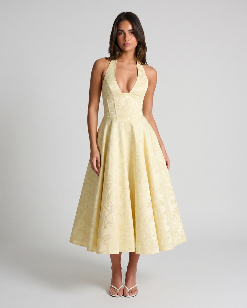 Rafaella | Sleeveless A-Line Midi Dress