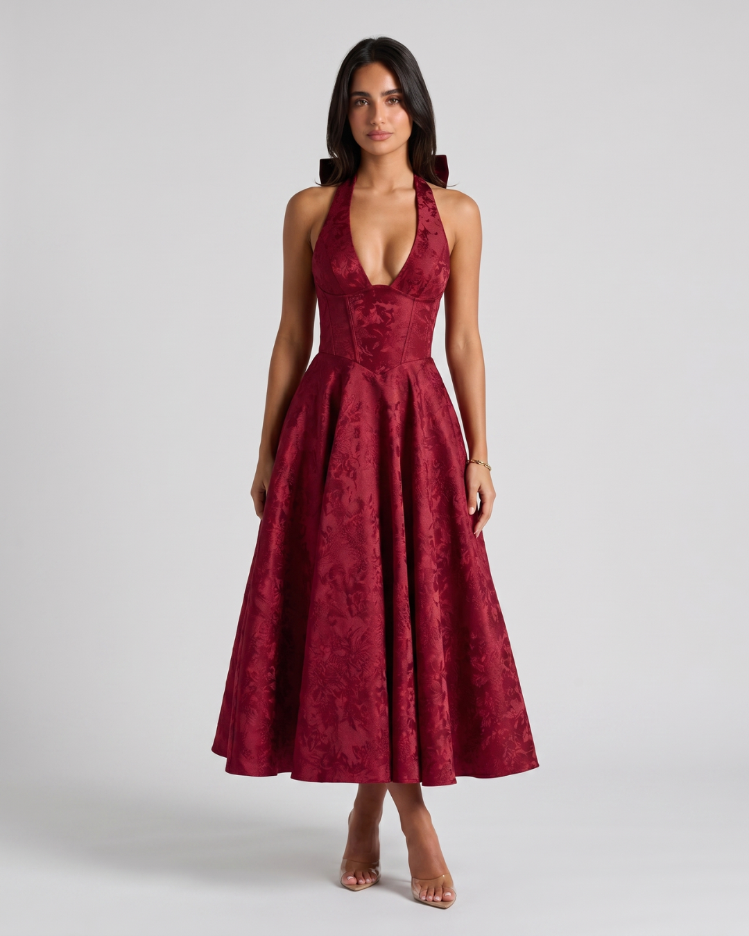 Rafaella | Sleeveless A-Line Midi Dress
