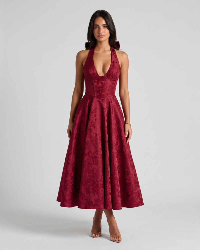 Rafaella | Sleeveless A-Line Midi Dress