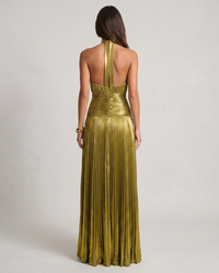 Rossa | Green Off-Shoulder Maxi Dress