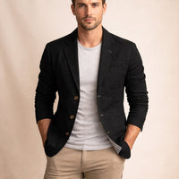 Marshall | Lightweight Cotton Single-Breasted Blazer for Men