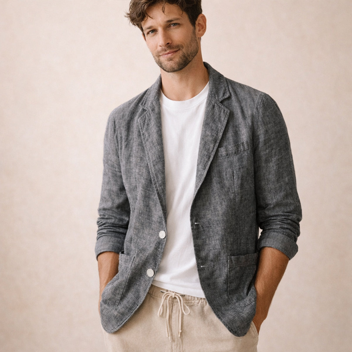 Lionel | Lightweight Summer Linen Blazer