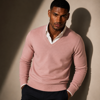 Toby | Cashmere V-Neck Knit Jumper