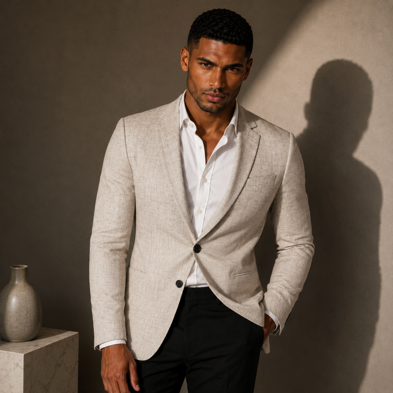 Reuben | Slim Fit Casual Business Blazer Jacket