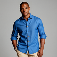 Dennis | Vintage Long Sleeve Linen Shirt