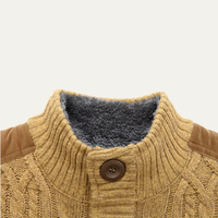 Cromwell cardigan styling detail