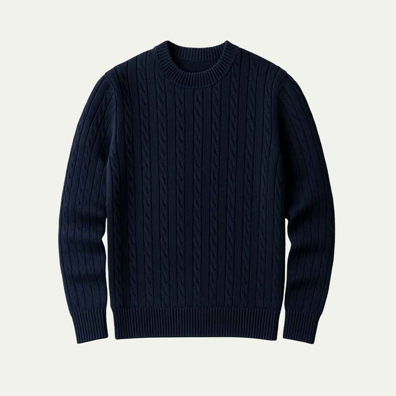 Emmanuel | Men's Cashmere Merino Wool Knit Jumper
