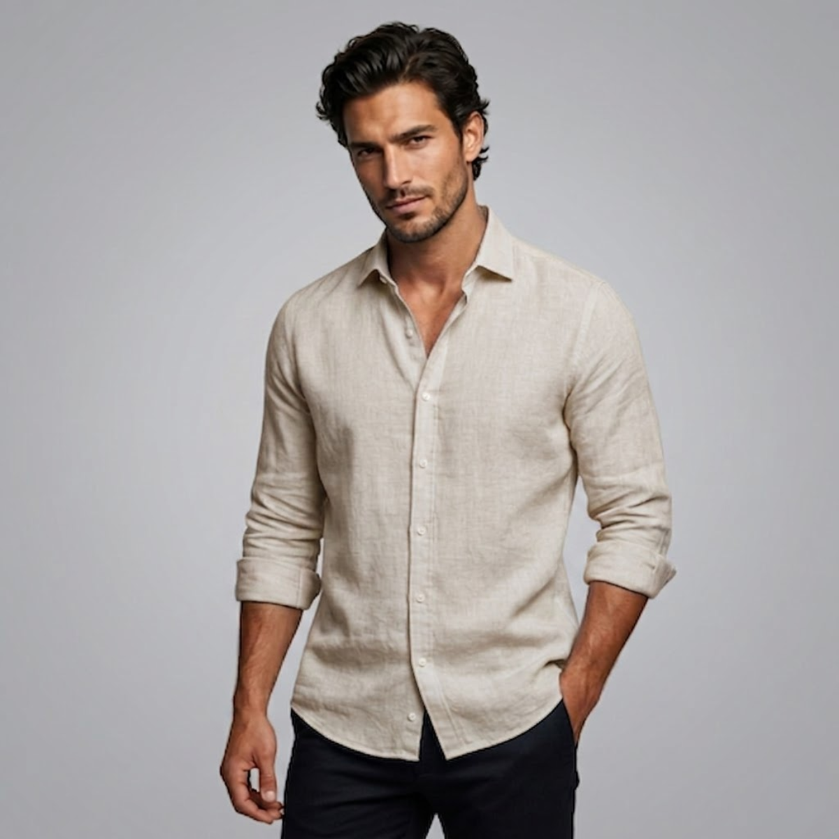 Broderick | Lightweight Casual Summer Button Shirt
