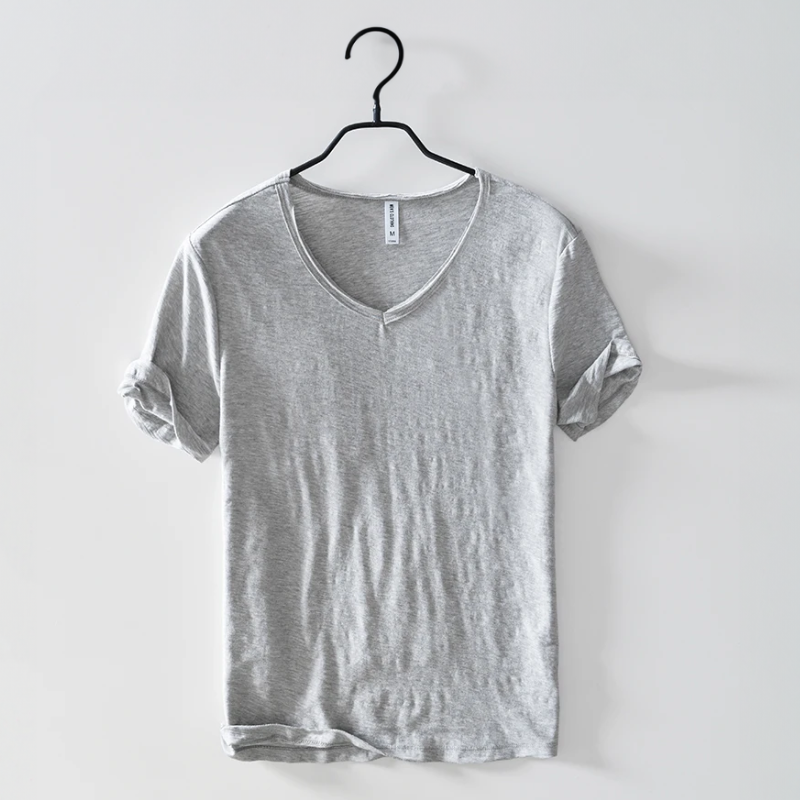 Arthur | Lightweight V-Neck T-Shirt