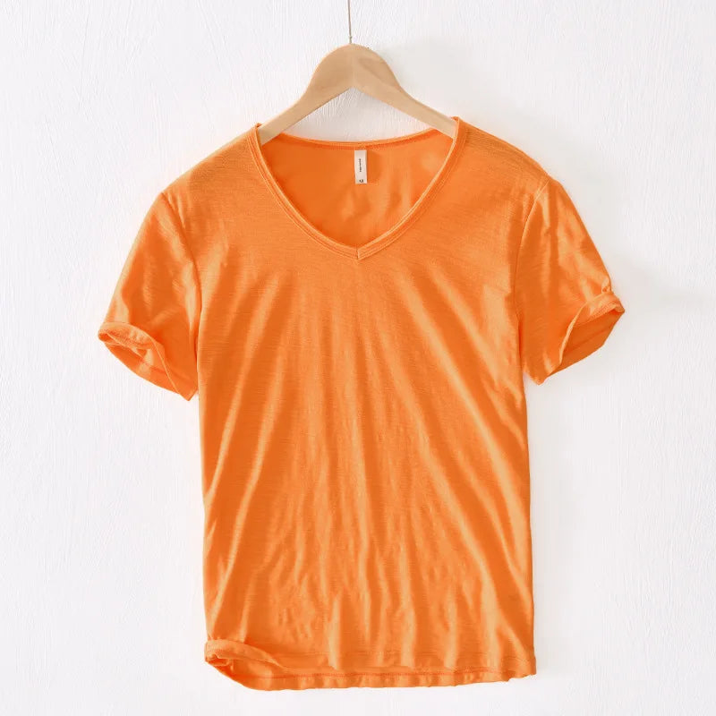Arthur | Lightweight V-Neck T-Shirt