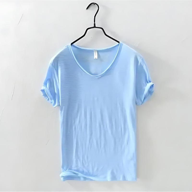 Arthur | Lightweight V-Neck T-Shirt