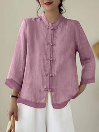 Sylvie blouse in Pink