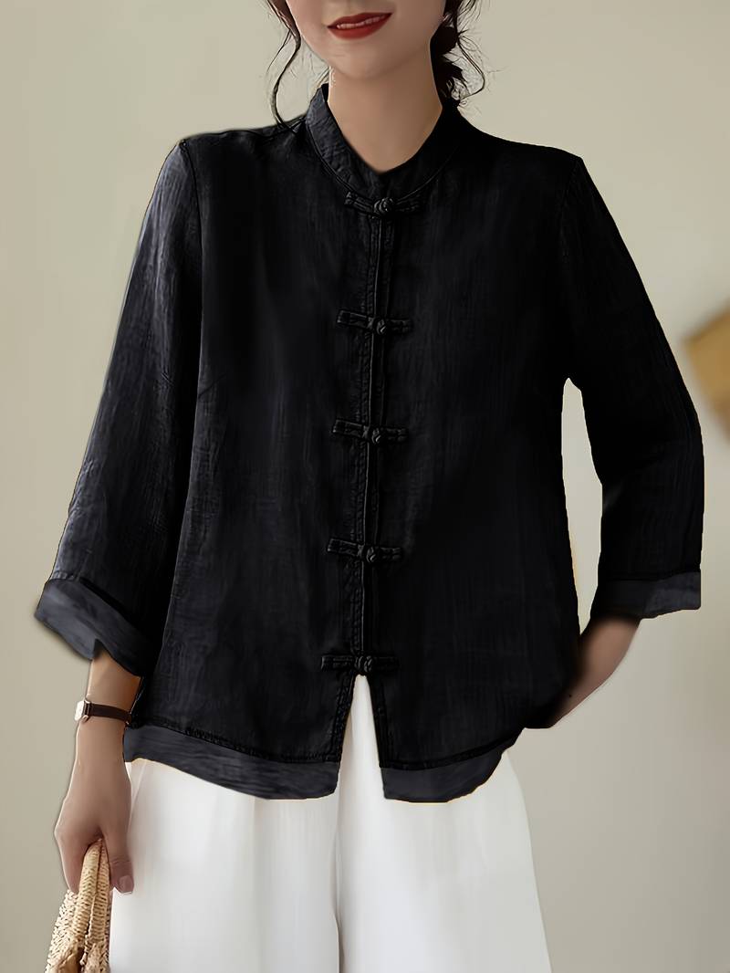 Sylvie blouse in Black