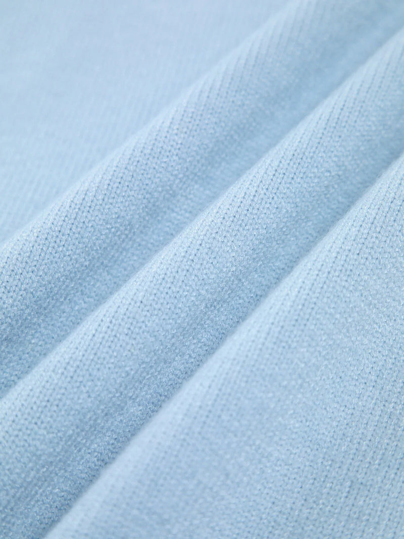 Clarisse oversized turtleneck jumper cuff detail