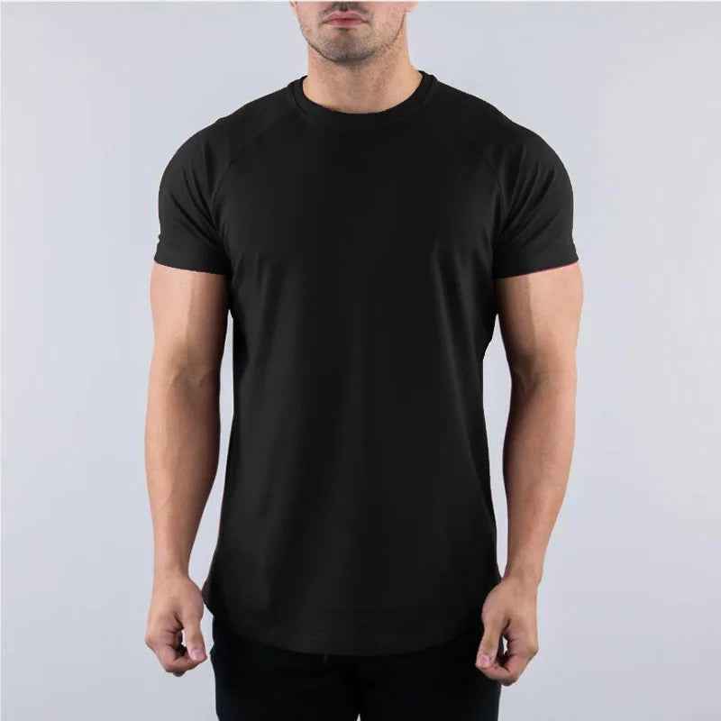 Edward | Fitted Cotton Muscle Fit T-Shirt