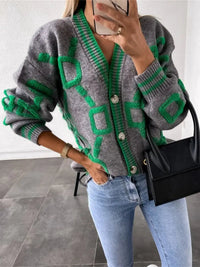 Demelza cardigan in Grey