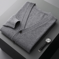 Ivor | Men's V-Neck Button-Down Cardigan