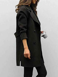 Thomasin | Women's Double Breasted Mid-Length Coat