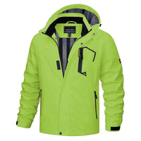 Egon hooded outdoor jacket detail view 18