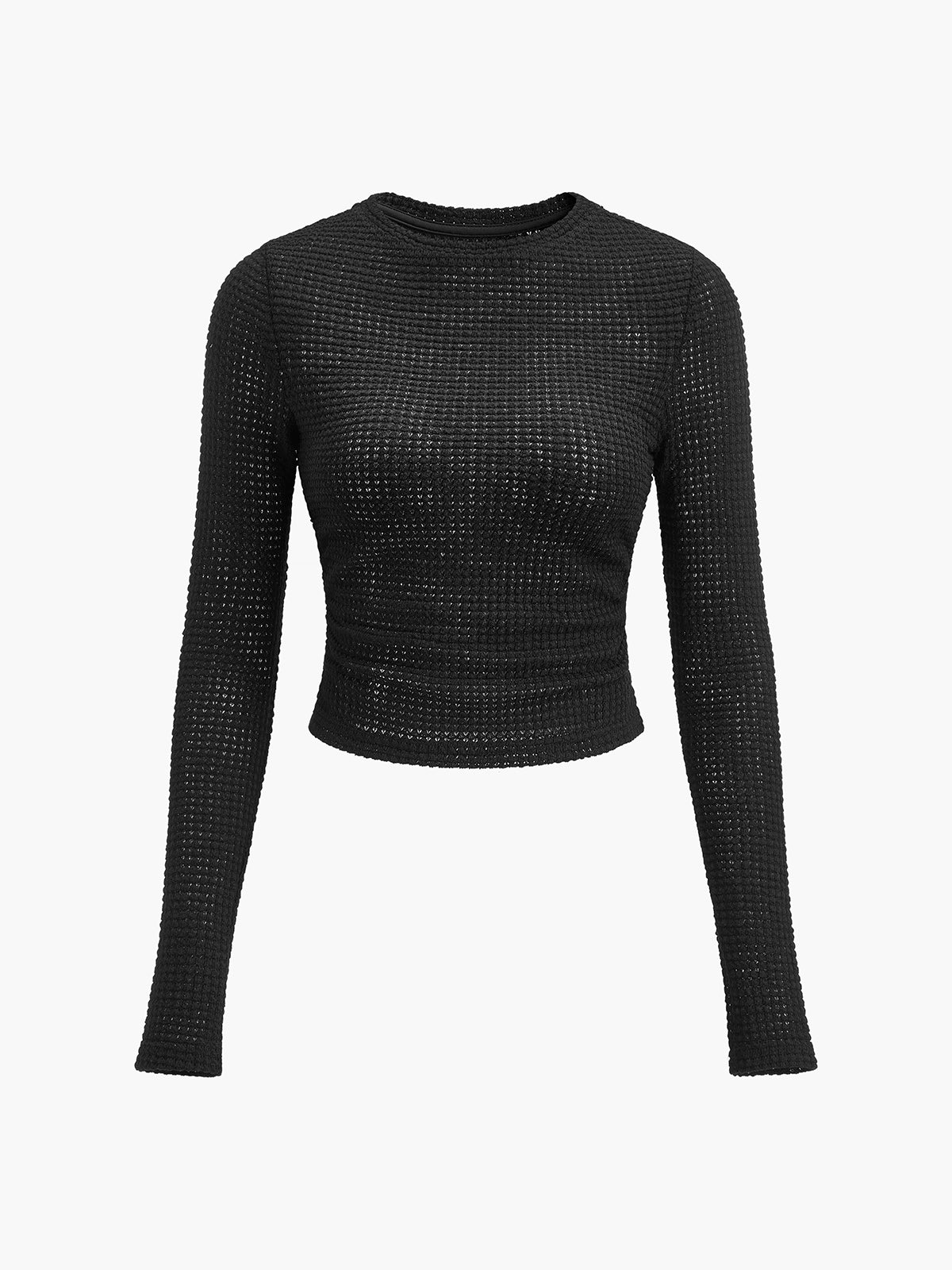 Bettina fitted long sleeve top, tenth view