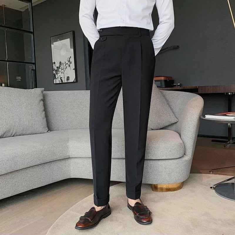 Arundel tailored dress trousers in Black