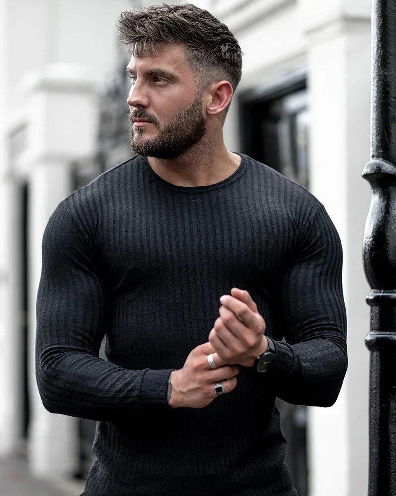 Clifton jumper full length styling detail