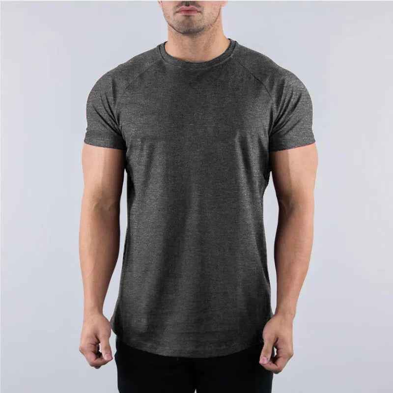 Edward | Fitted Cotton Muscle Fit T-Shirt
