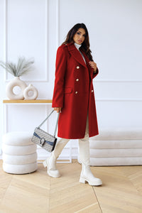 Hyacinth long coat view 6
