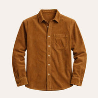 Cary | Men's Corduroy Cotton Casual Long Sleeve Shirt