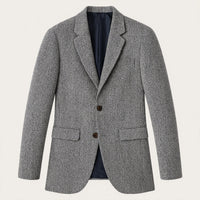 Manfred | Classic Herringbone Wool Blend Blazer