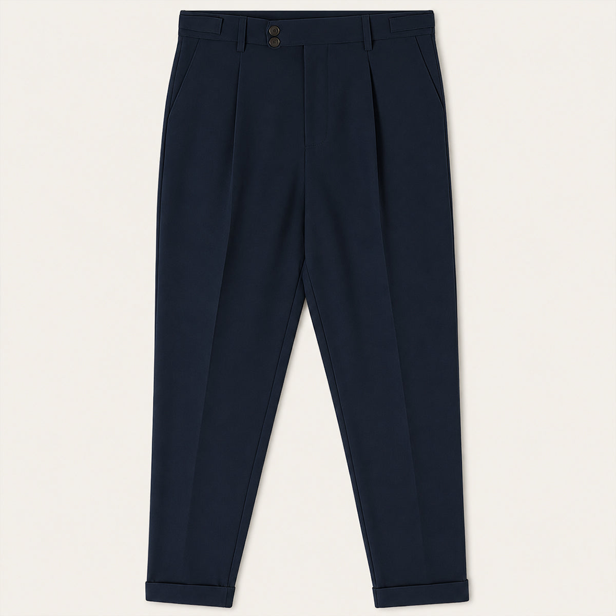 Julian | Slim Fit Pleated Tailored Dress Trousers