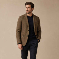 Theodore | Wool Herringbone Tweed Blazer