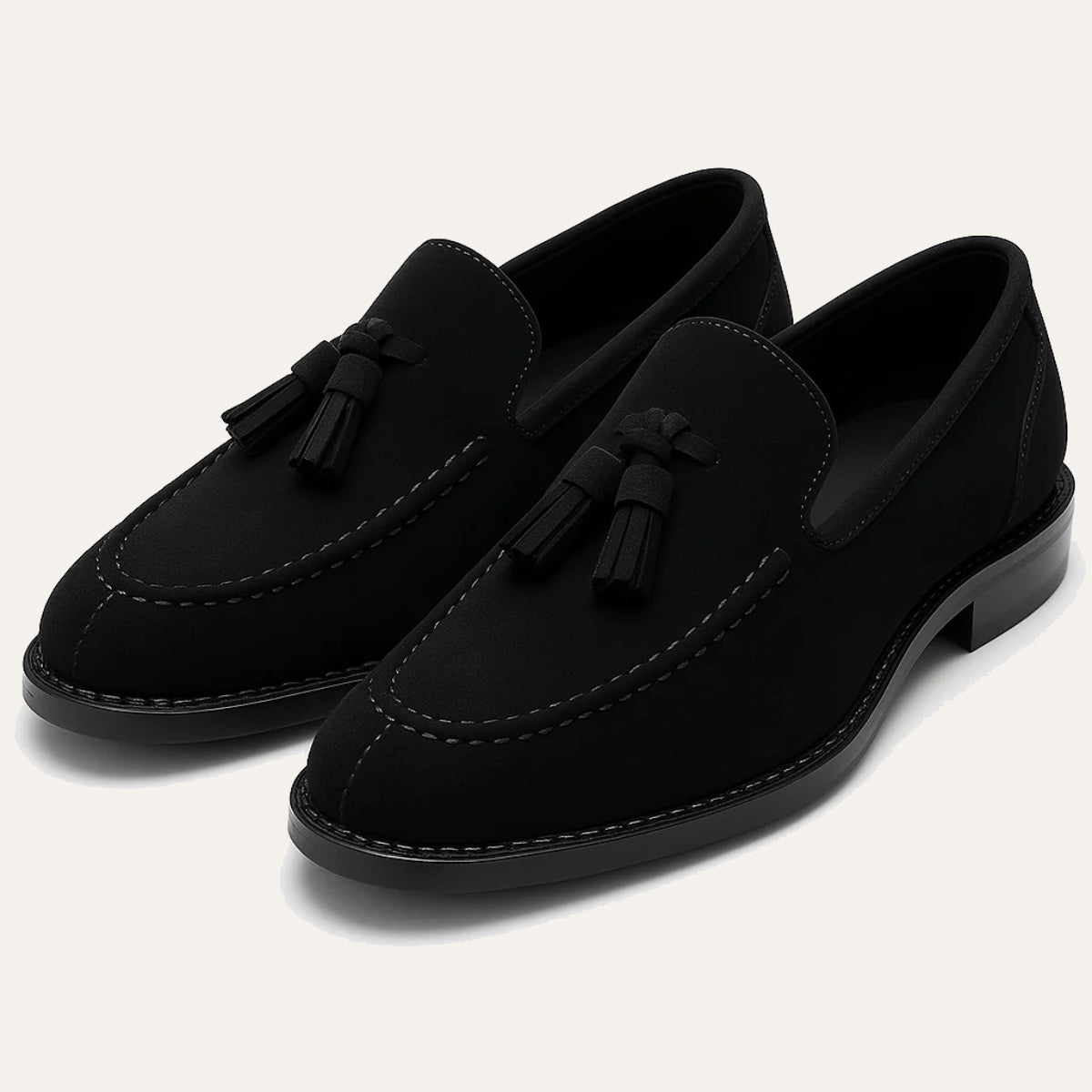 Nicholas | Men's Suede Tassel Loafers