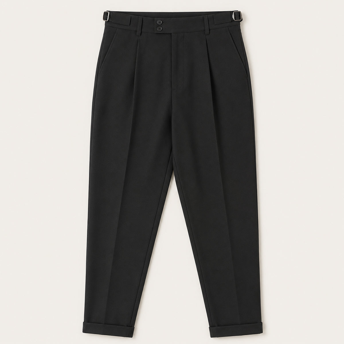 Julian | Slim Fit Pleated Tailored Dress Trousers
