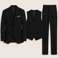 Norman | Men's 3 Piece Suit Set with Blazer, Gilet and Trousers